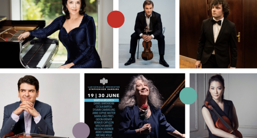 Michael Barenboim, Akiko Suwanai, Martín García García, Elena Bashkirova y Renaud Capuçon en el Martha Argerich Festival 2022