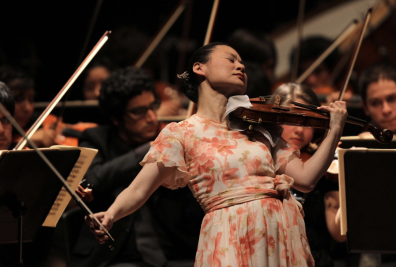 Midori received the 2020 Brahms Prize from the Schleswig-Holstein Brahms Society