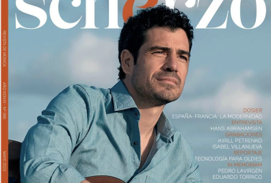 Pablo Sainz-Villegas portada de Scherzo en mayo