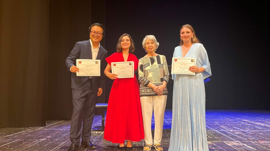 Lucía Iglesias gana el segundo premio en el Concorso Internazionale Spazio Musica y el Premio Especial del Teatro Carlo Felice de Génova